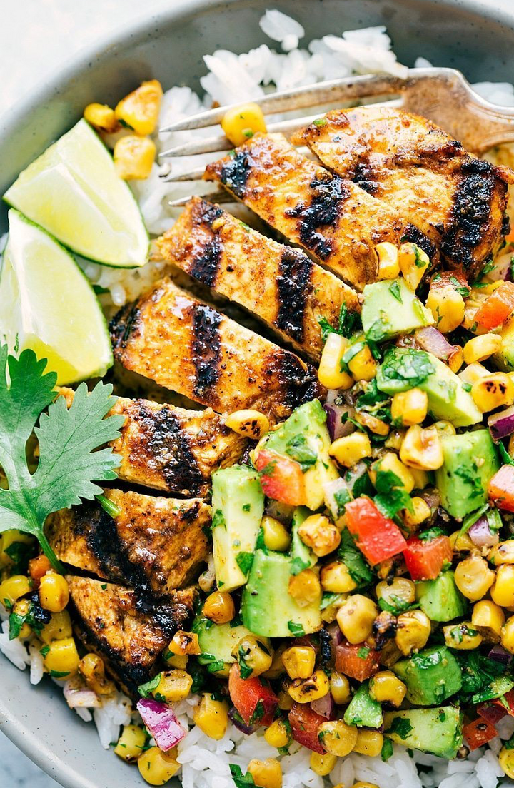 Recipe: Grilled Chicken with Avocado Salsa