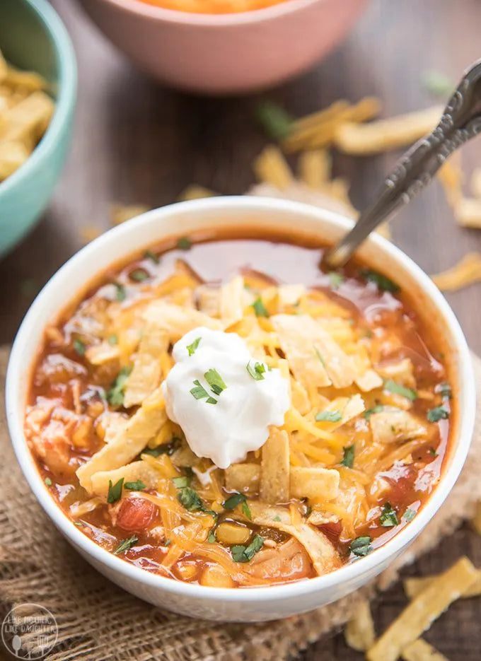 Recipe: Crockpot Enchilada Soup