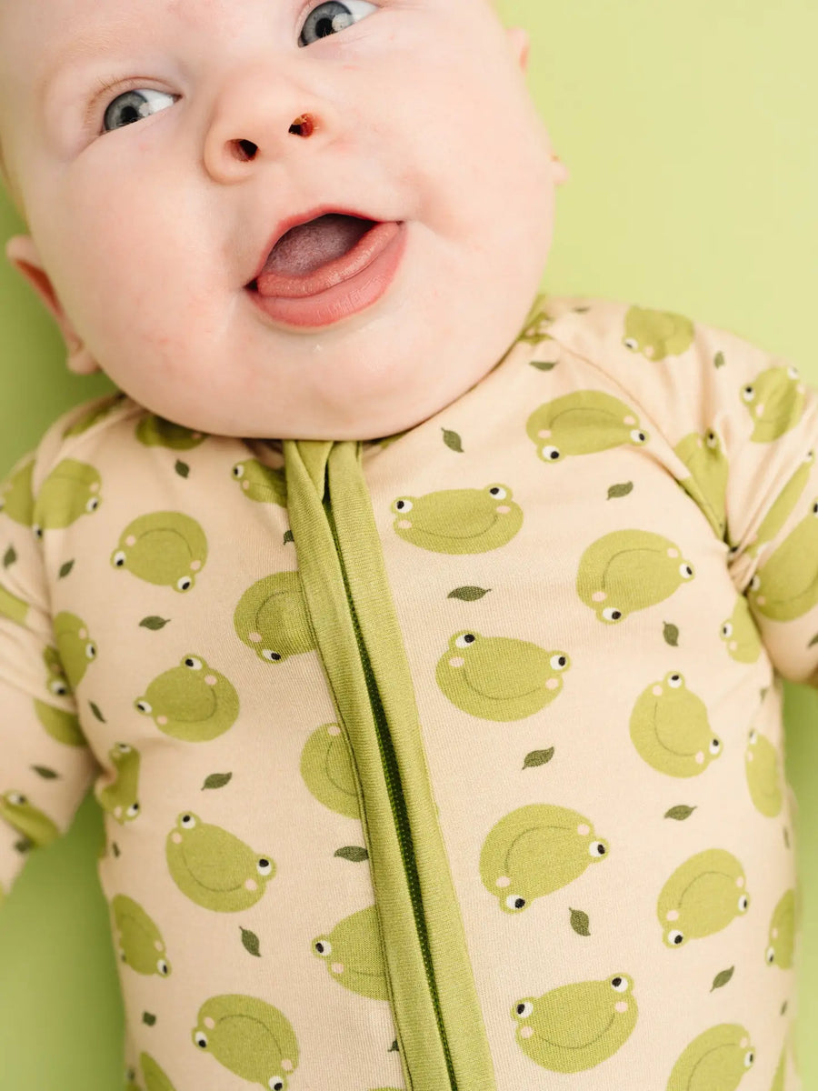 Froggy Friends Bamboo Sleeper