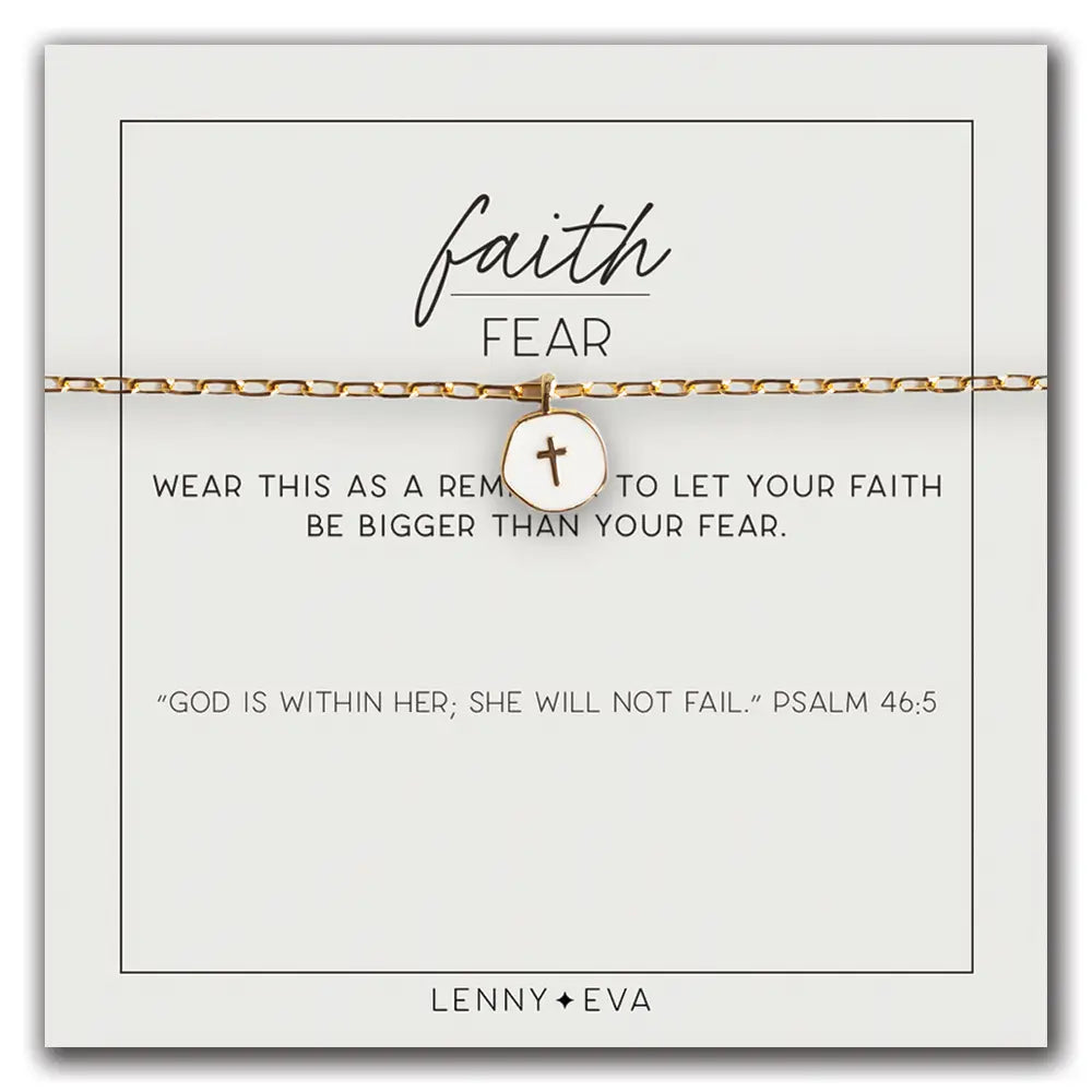 Faith Over Fear Necklace