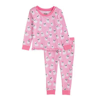Pink Toddler Ghost Glow Pajama Set