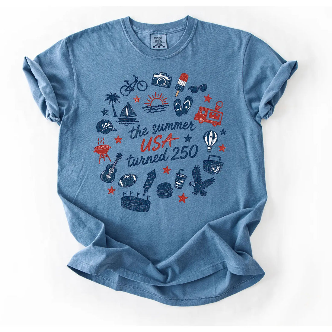 The Summer USA Turned 250 T-Shirt