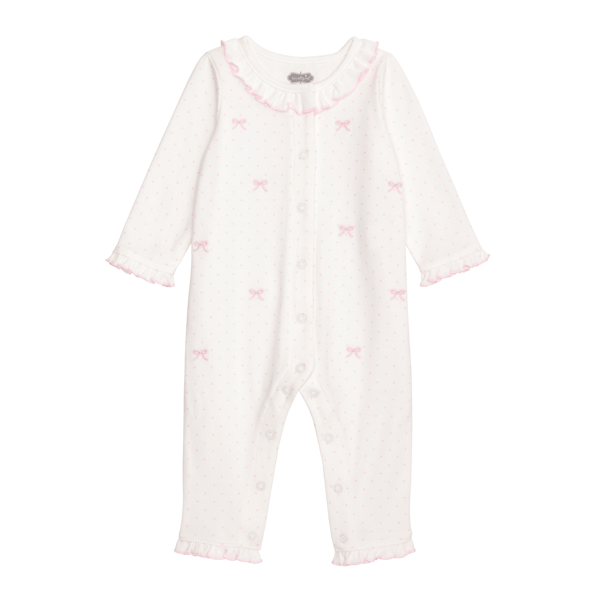 Embroidered Bow Bodysuit