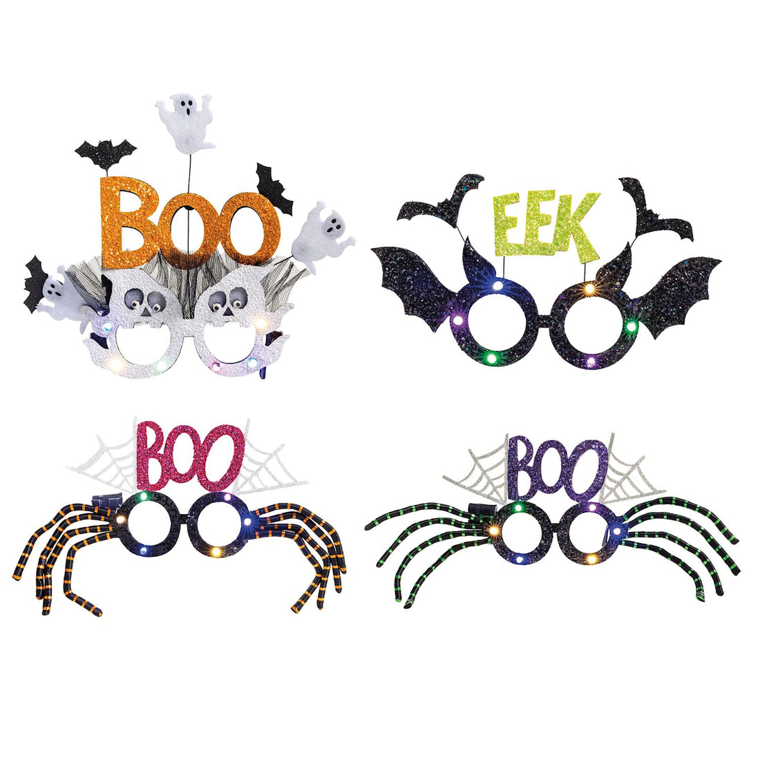 Halloween Light Up Glasses