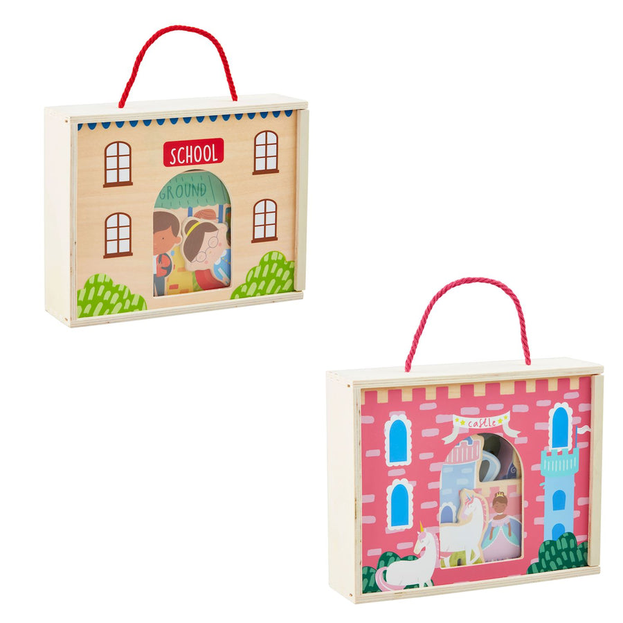 Princess & School Wood Play Sets