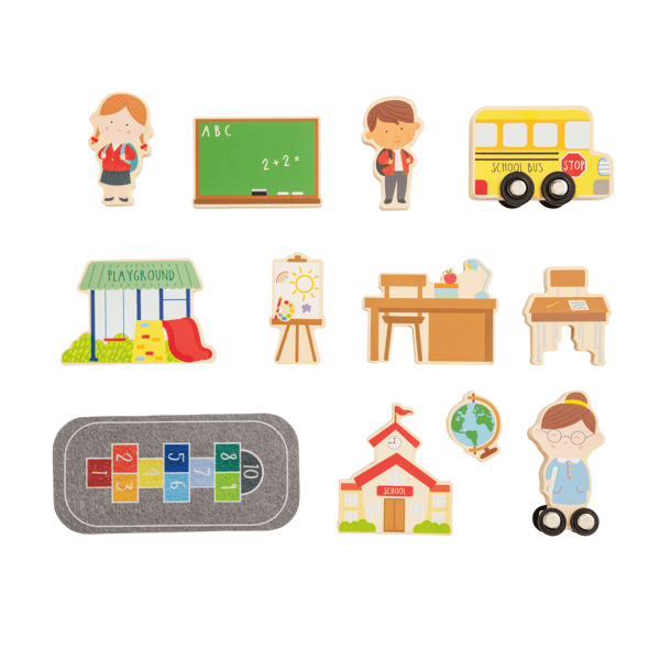 School Wood Toys