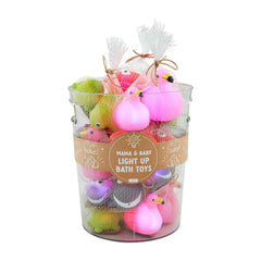 Mama & Baby Light-Up Bath Toy Sets