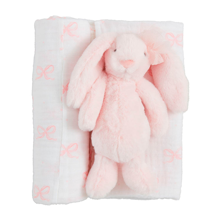 Swaddle And Rattle Set