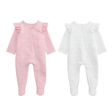 Pink Quilted Bow Sleeper