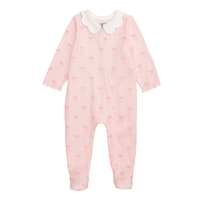 Pink & White Scallop Sleeper