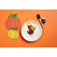 Turkey Handprint Plate Kit