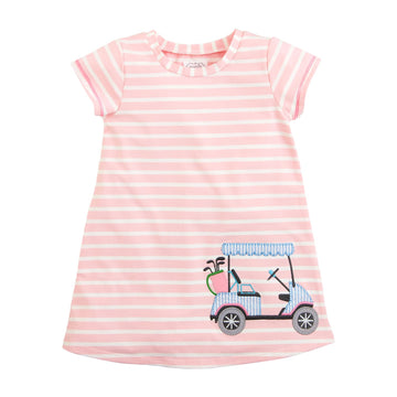 Pink Golf T-Shirt Dress