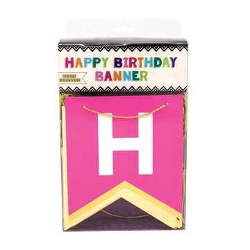 Bold and Bright Birthday Banner