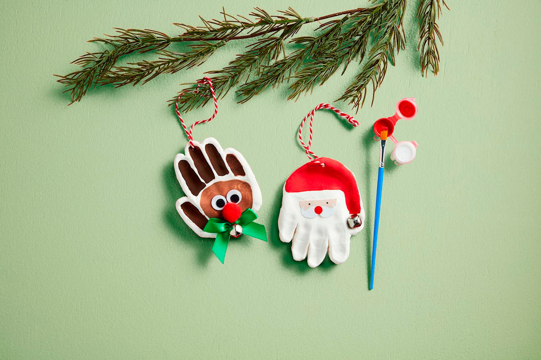 Christmas Handprint Ornament Kits