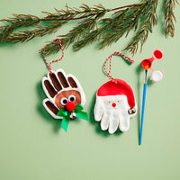 Christmas Handprint Ornament Kits