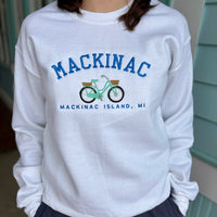 Mackinac Bike Crewneck Sweatshirt