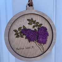 Wooden Mackinac Ornament | Red Cabin Studio