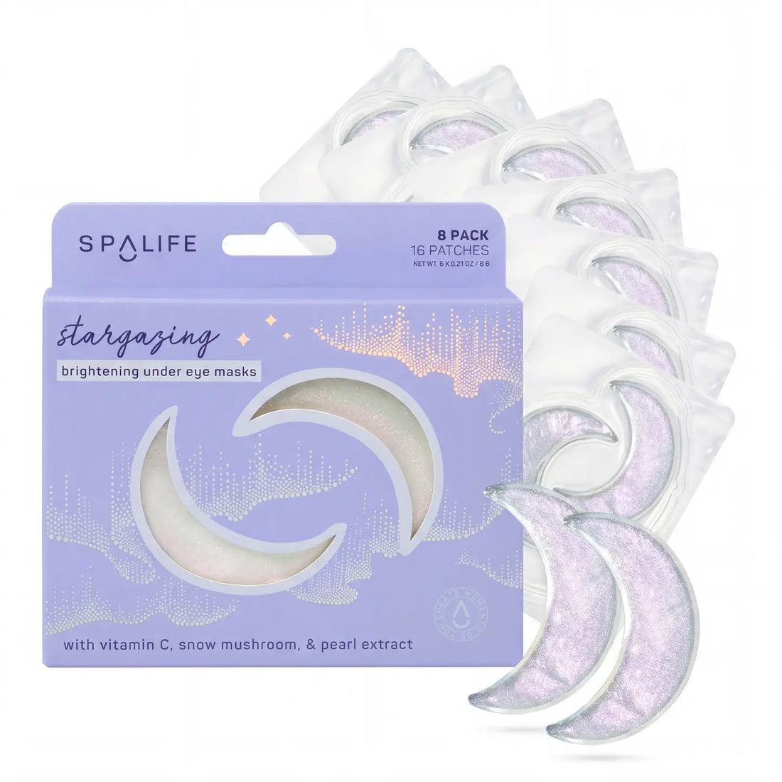 Stargazing Brightening Moon Shape Undereye Patches