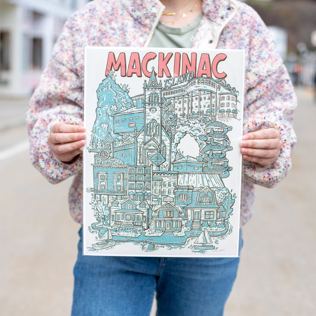Mackinac Island Prints | Welcome to the Neighborhood