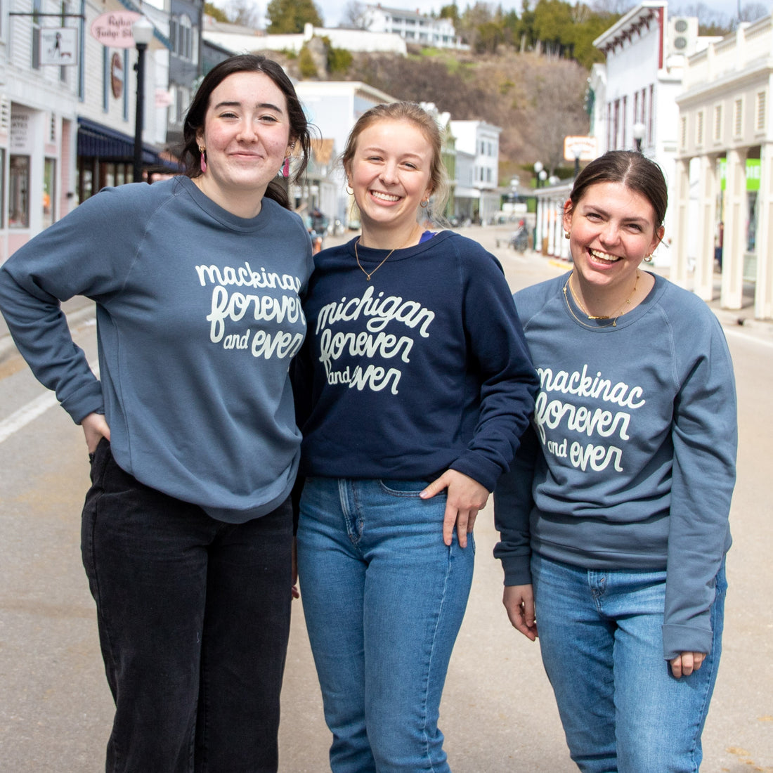 Mackinac Forever & Ever Crewneck