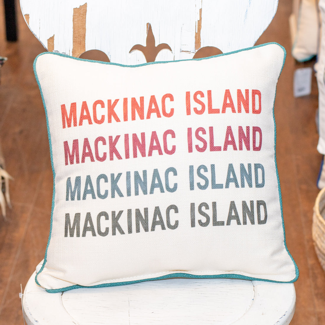 Mackinac Island Gradient Pillow