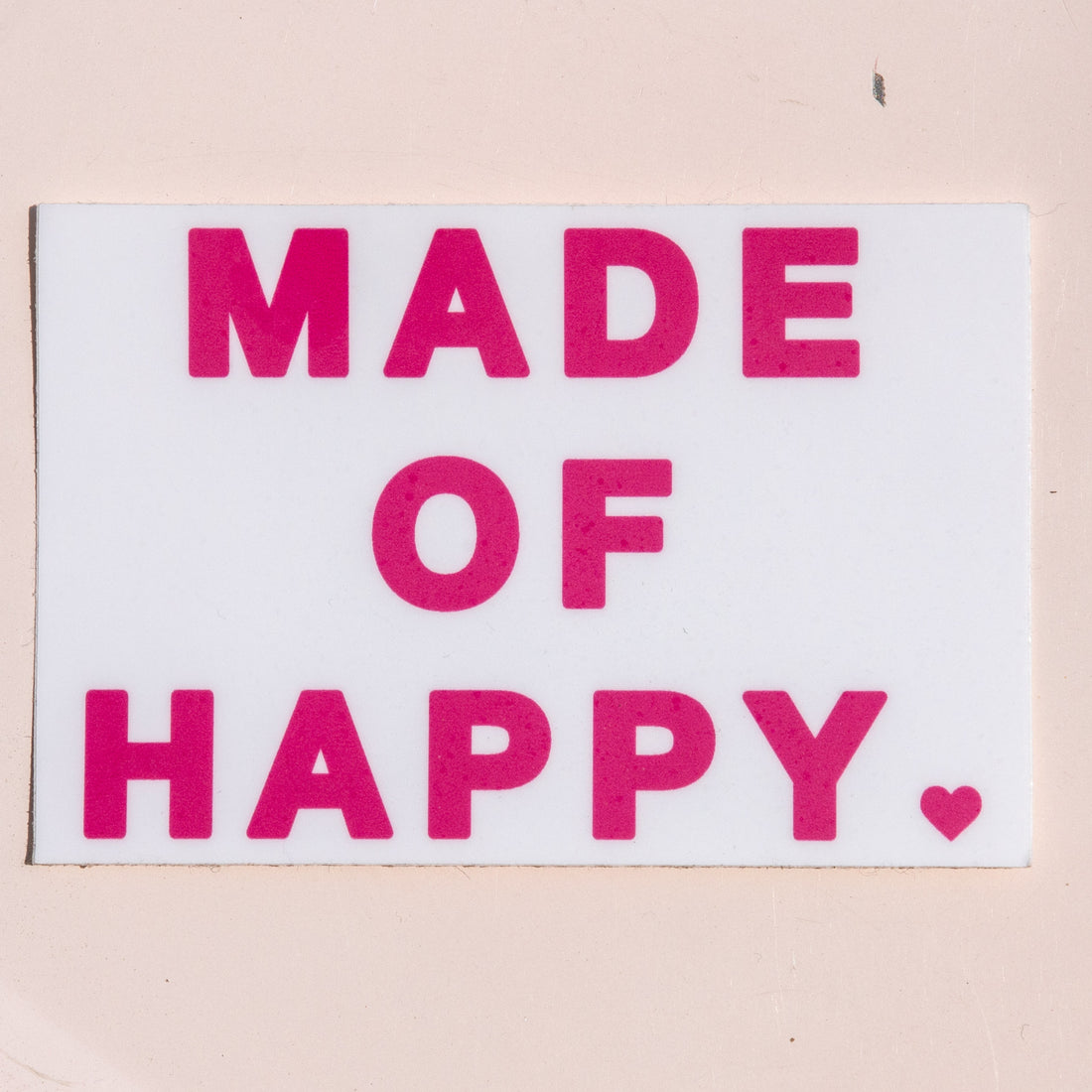 Made of Happy Sticker | The Happy Collection