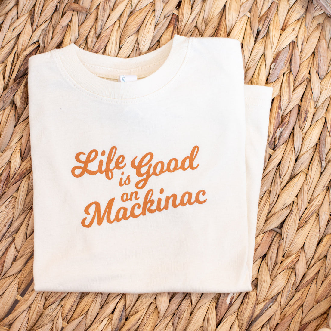 Life is Good on Mackinac Toddler T-Shirt