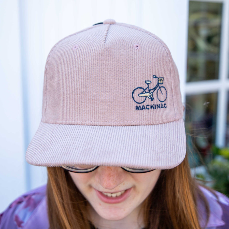 Dusty Rose Corduroy Roadie Trucker Hat