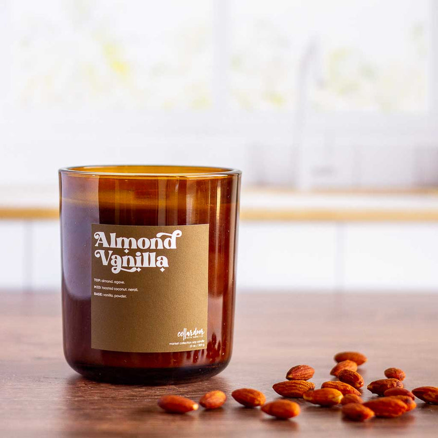 Almond Vanilla 13 oz Candle