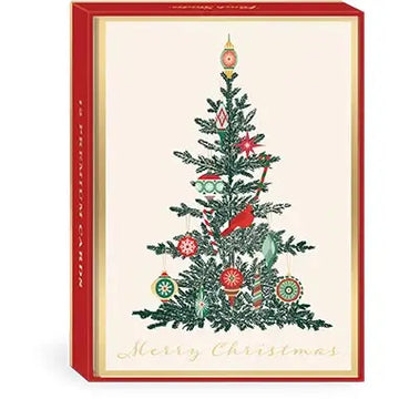 Boxed Note Cards Vintage Tree