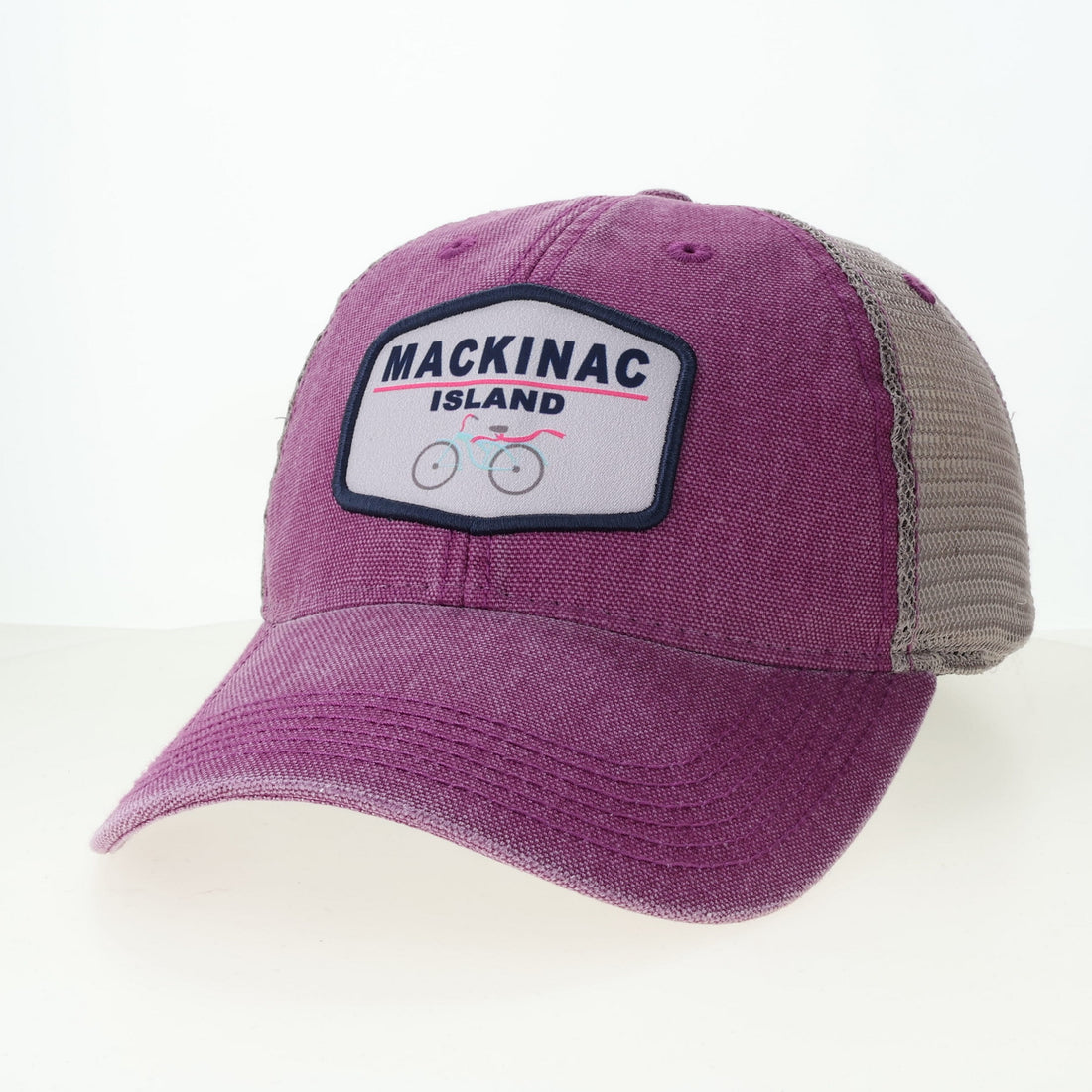 Orchid Grey Mackinac Trucker Hat