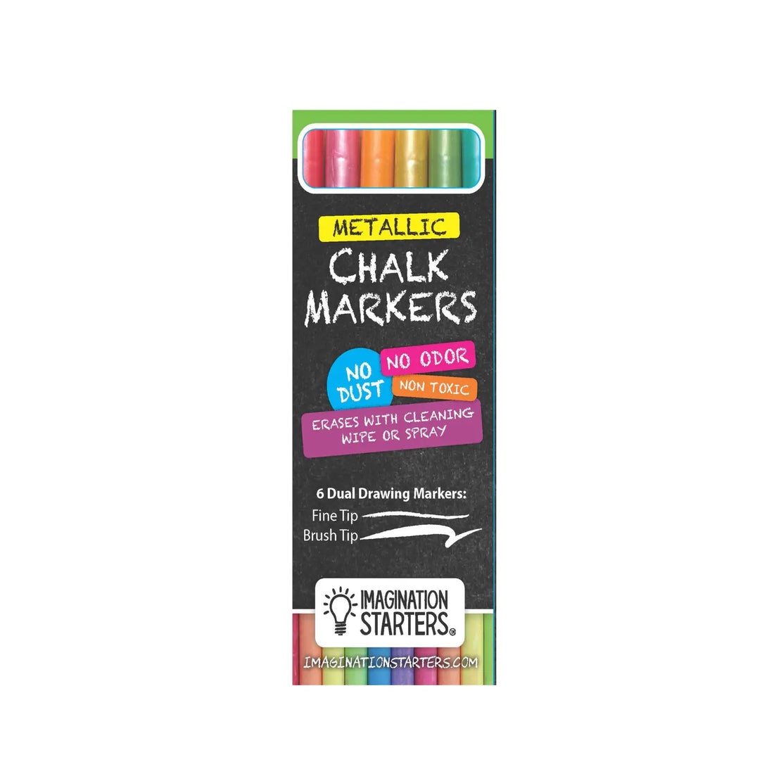 Dual Tip Metallic Chalk Markers