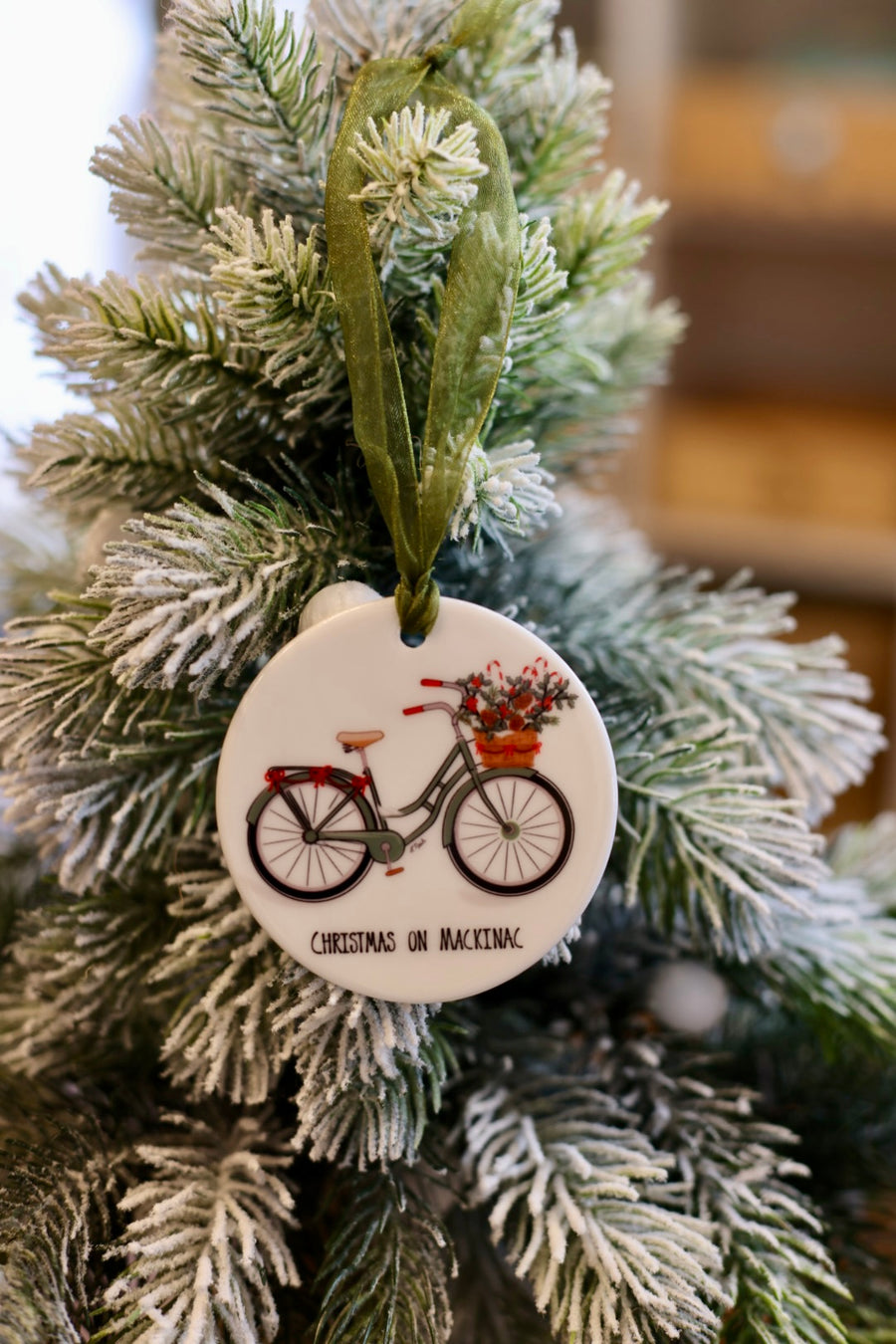 Ceramic Ornament I Red Cabin Studio