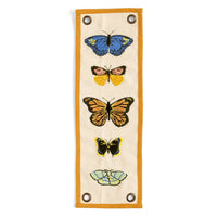 1Canoe2 | Flutter Friends Butterfly Embroidered Canvas Banner