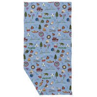 Michigander Double Sided Waffle Dish Towel