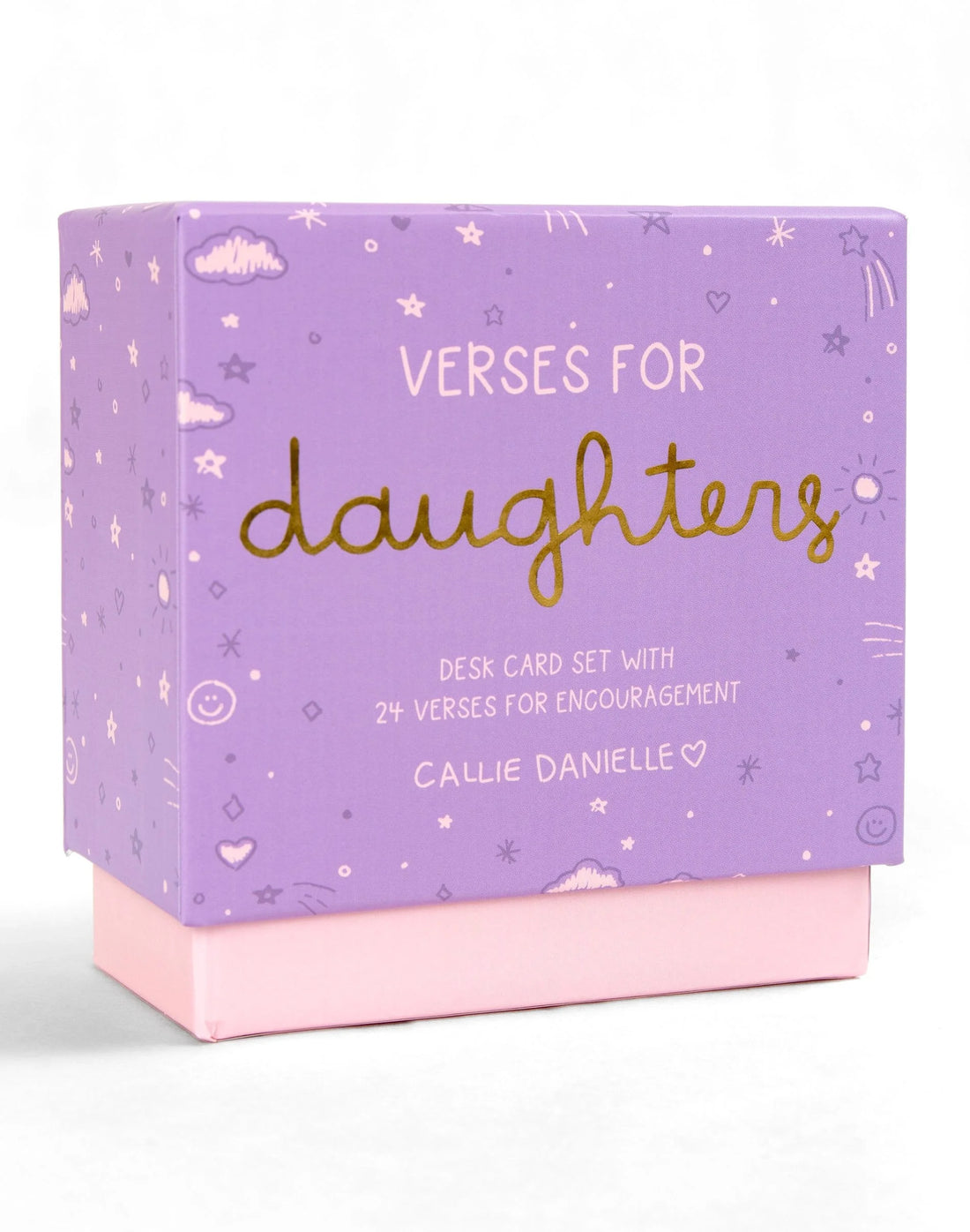 Verses For Daughters – Bible Verse Card Set + Display Stand