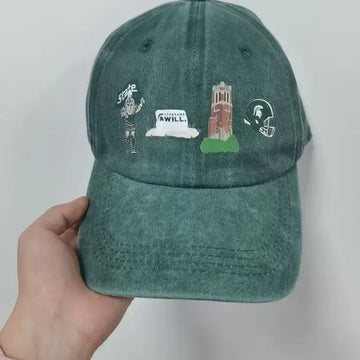 Michigan State University Soft Baseball Hat