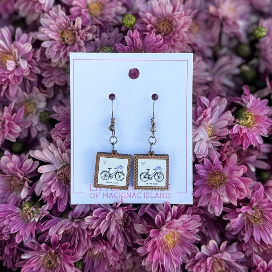 Wood Earrings | Red Cabin Studio