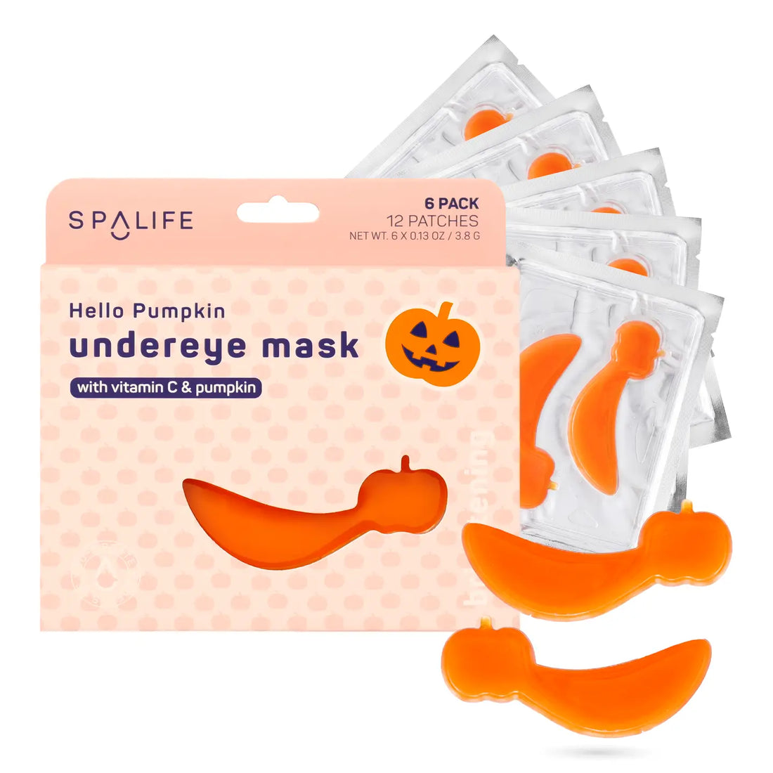 Halloween Hello Pumpkin Brightening Undereye Patches