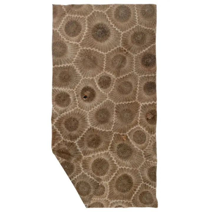 Petoskey Stones Double Sided Waffle Recycled Dish Towel