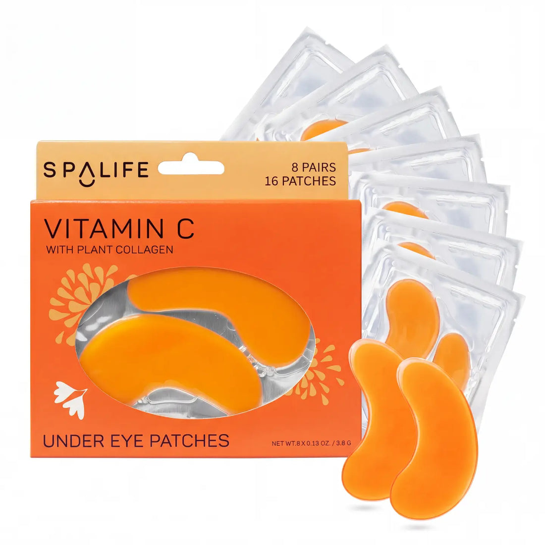Vitamin C Hydrogel Undereye Patches with Plant Collagen