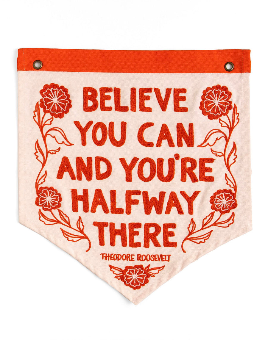 1Canoe2 | Believe You Can Embroidered Canvas