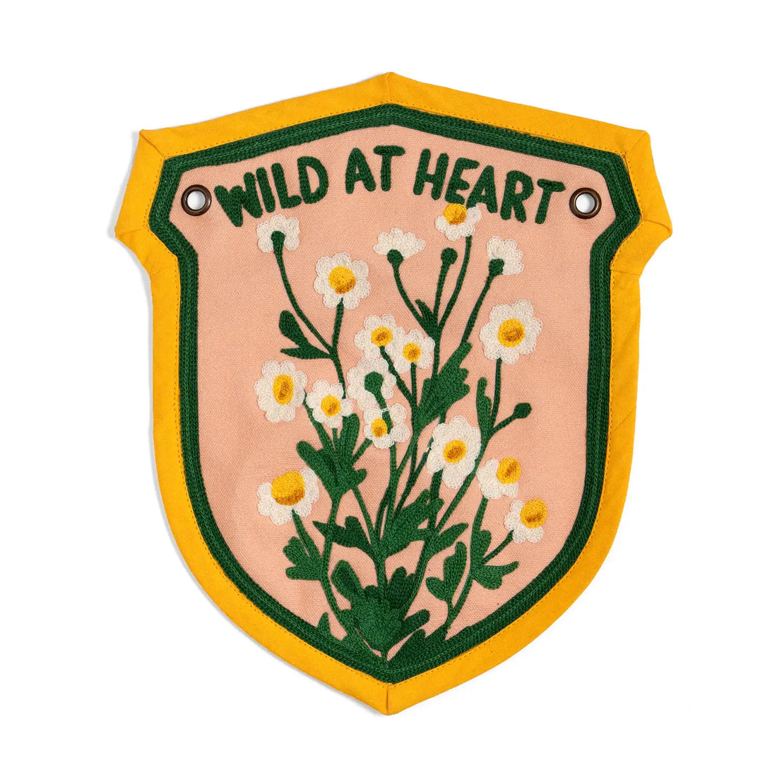 1Canoe2 | Wild At Heart Embroidered Canvas Banner