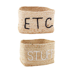 Stuff & Etc. Basket