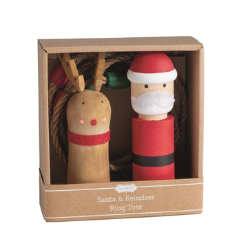 Santa & Reindeer Ring Toss Game