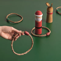 Santa & Reindeer Ring Toss Game