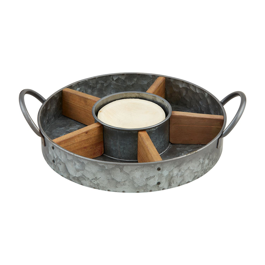 Tin Server & Bowl Set