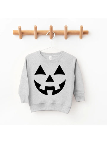 Jack O Lantern Face Halloween Youth Sweatshirt
