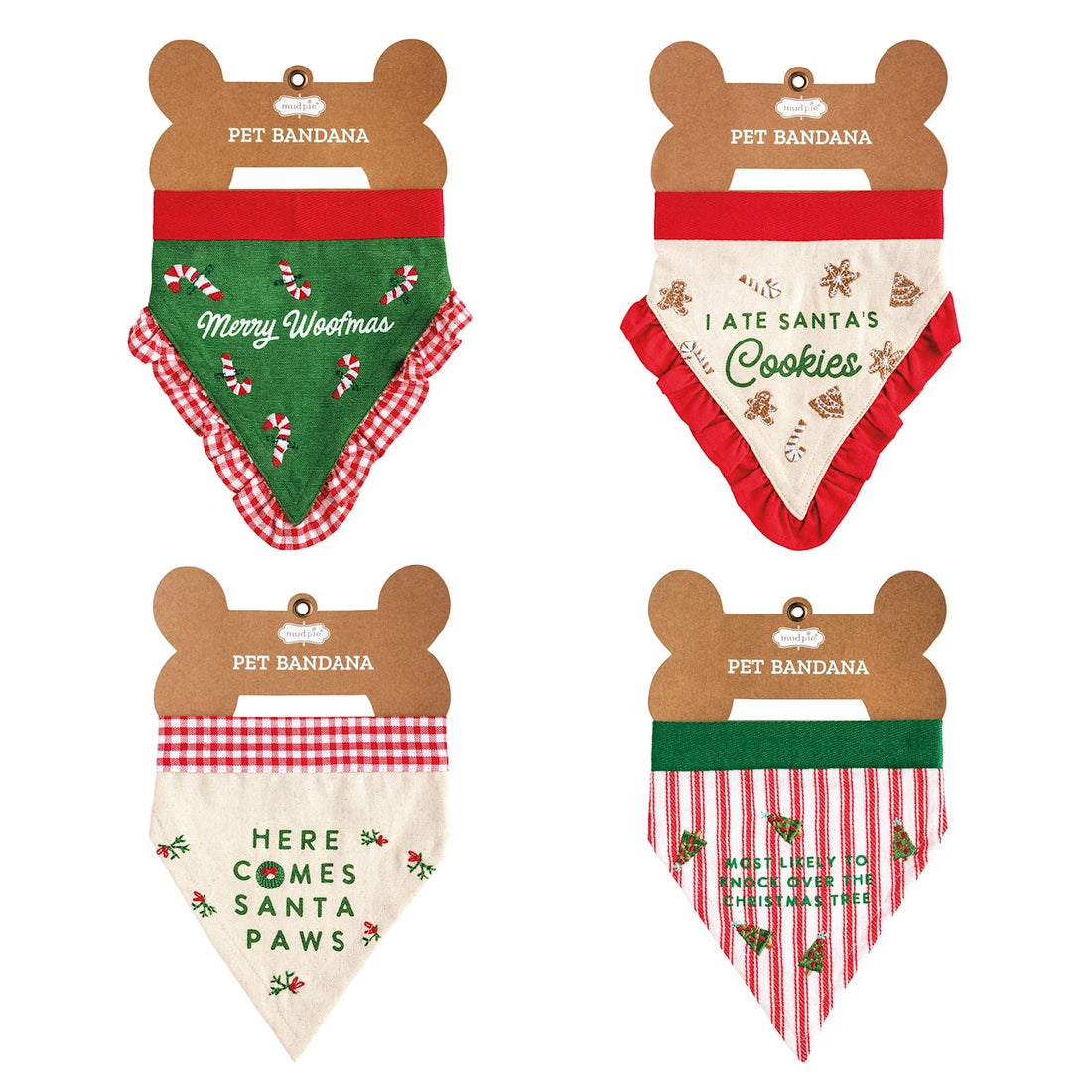 Christmas Pet Bandanas