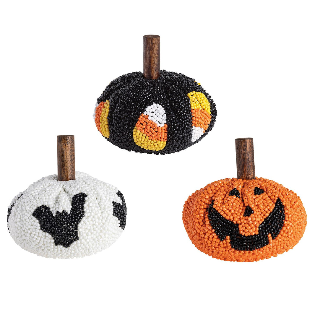 Beaded Pumpkins